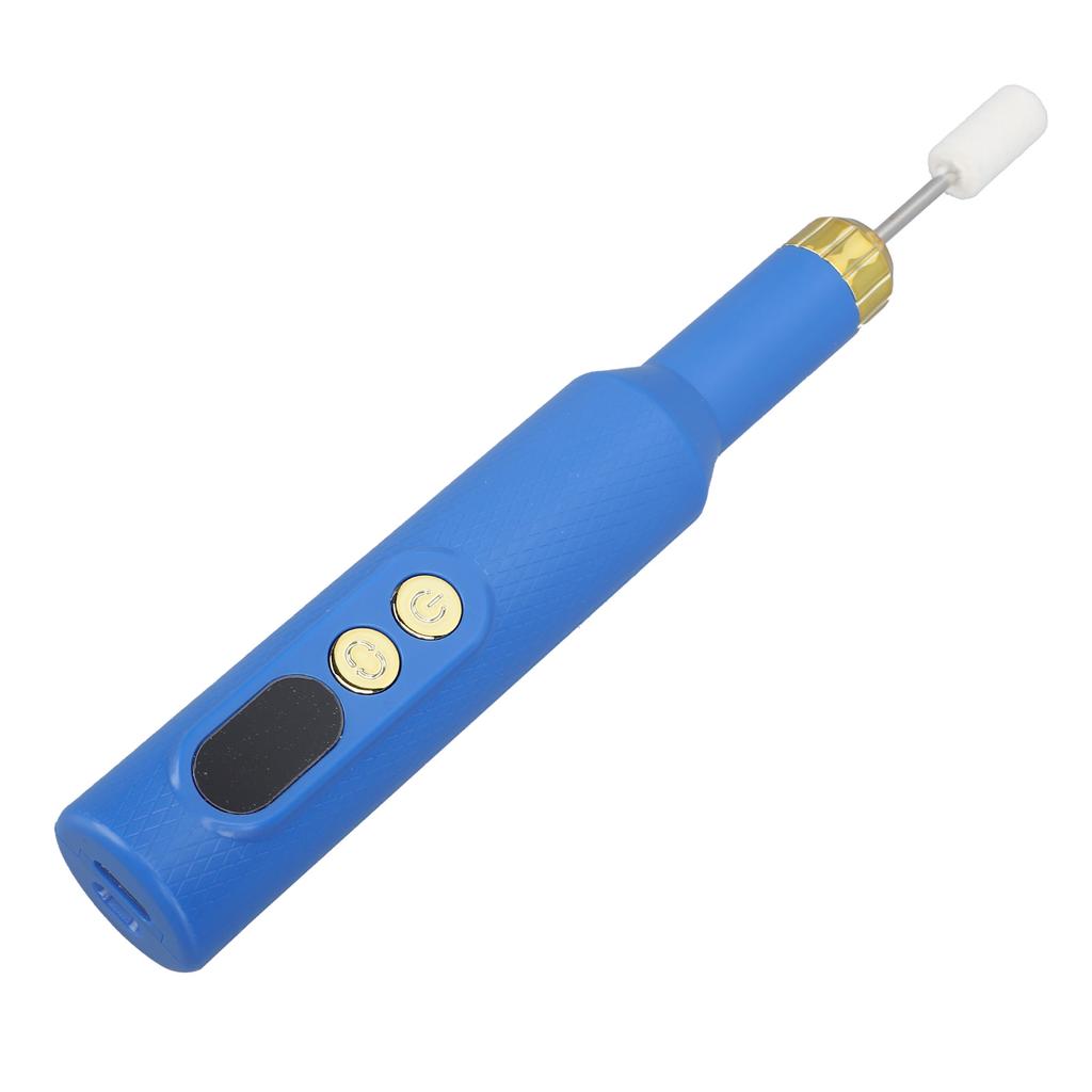 Электрическая полировальная ручка 18000 об/мин 3 скорости регулируемый перезаряжаемый беспроводной вращающийся инструмент с 9 насадками для