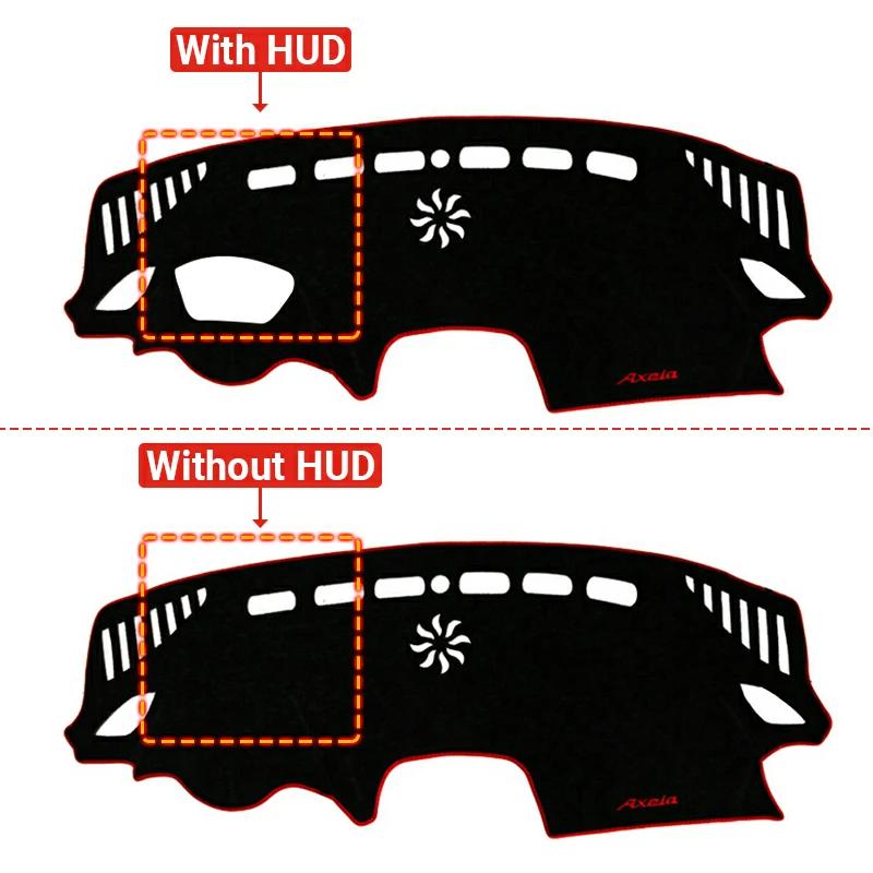 Чехол на приборную панель автомобиля, защитный козырек от солнца, анти-УФ-ковры, нескользящие коврики, аксессуары для Mazda 3 BM 2014 2015 2016 2017 2018
