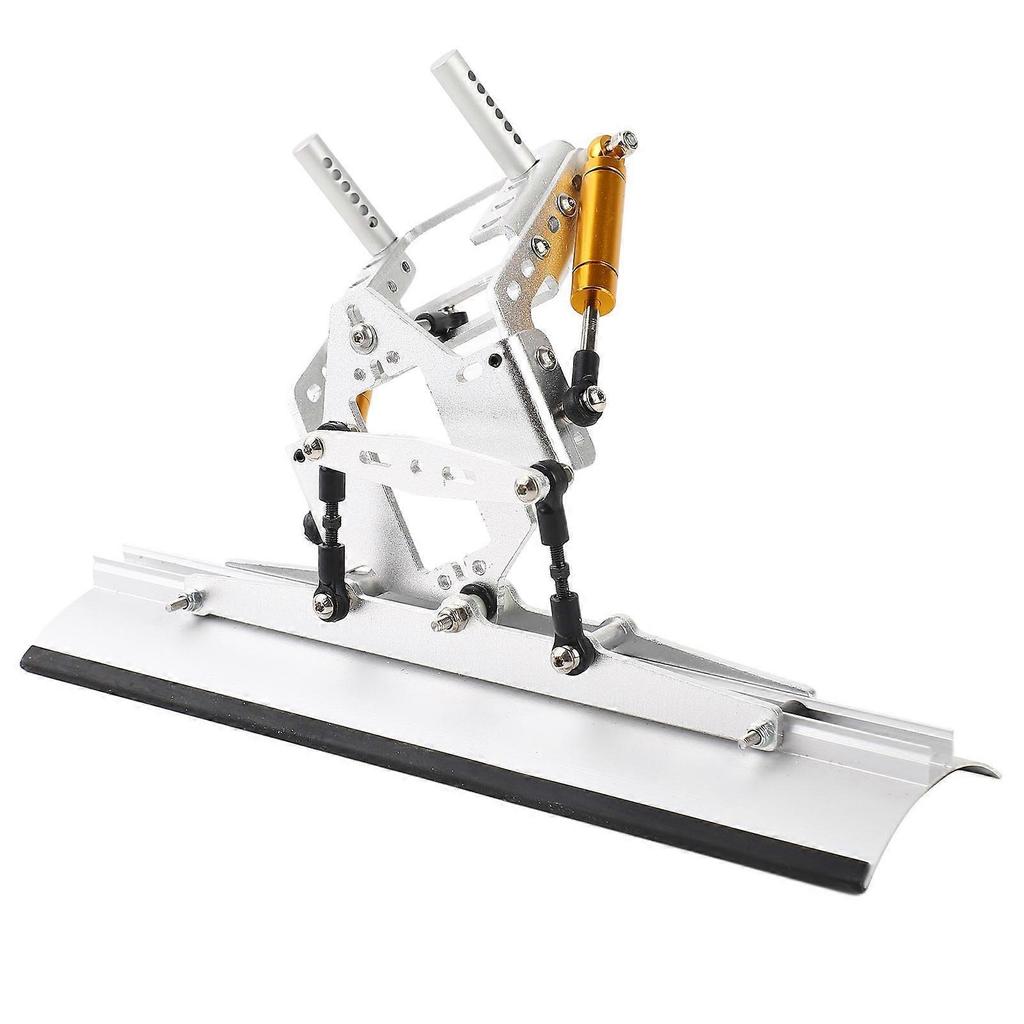 RC Aluminum Snow Plow Portable Lightweight 1/10 RC Crawler Metal Snow Shovel for SCX10 TRX4