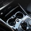 Для BMW 3 серии G20 G28 автомобильные аксессуары из АБС-пластика, внутренний центральный держатель для стакана с водой, крышка панели, отделка, АБС-пластик, хромированный
