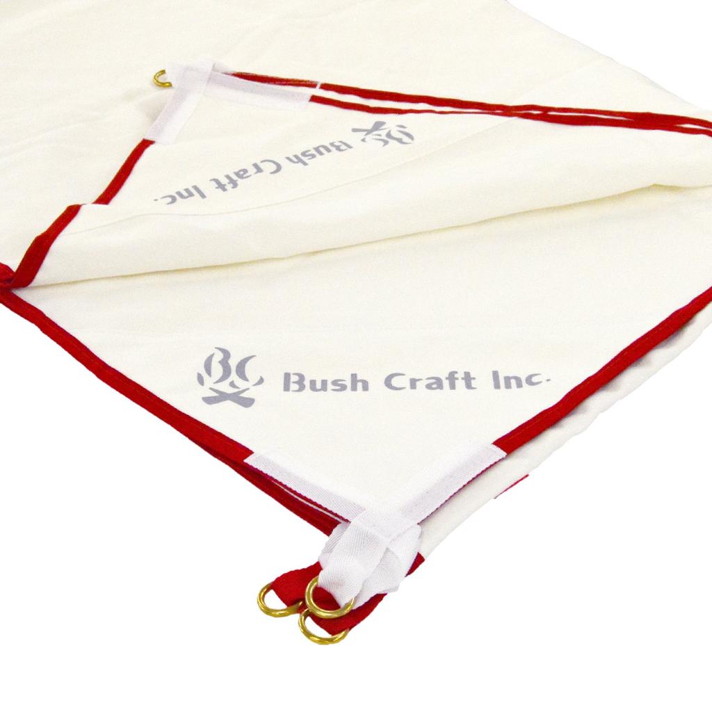 Bush Craft 3x3 Campfire Tarp, White, 02-06-tent-0016