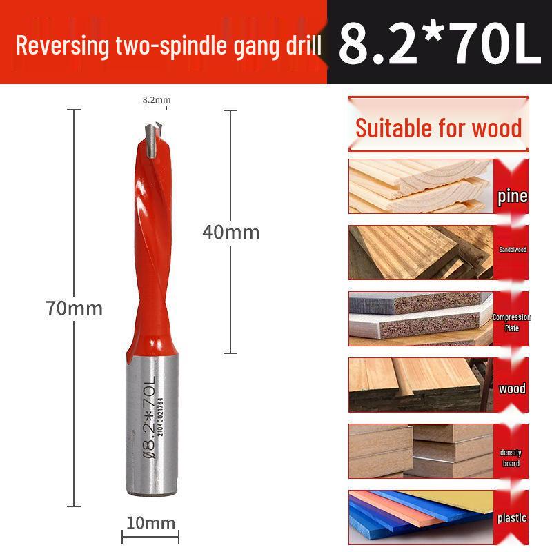 12 мм Фрезерная фреза для сверления боковых отверстий по дереву, пробойник для отверстий