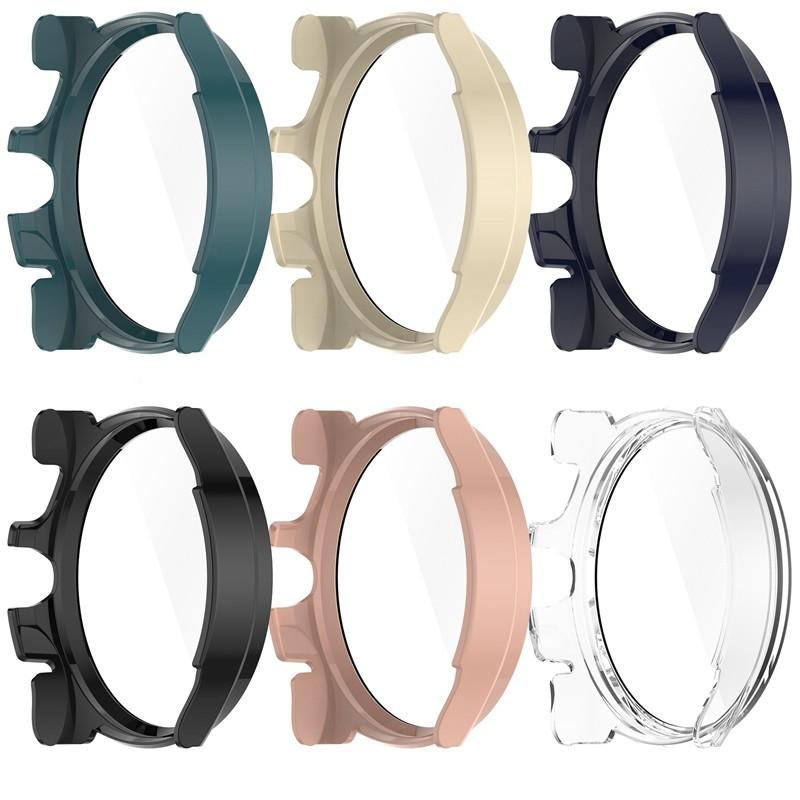 Glass Case for Ticwatch Pro 5 Hard PC Shell Full Cover Screen Protector Smart Watch Protective Bumper cases Tic Watch Pro5