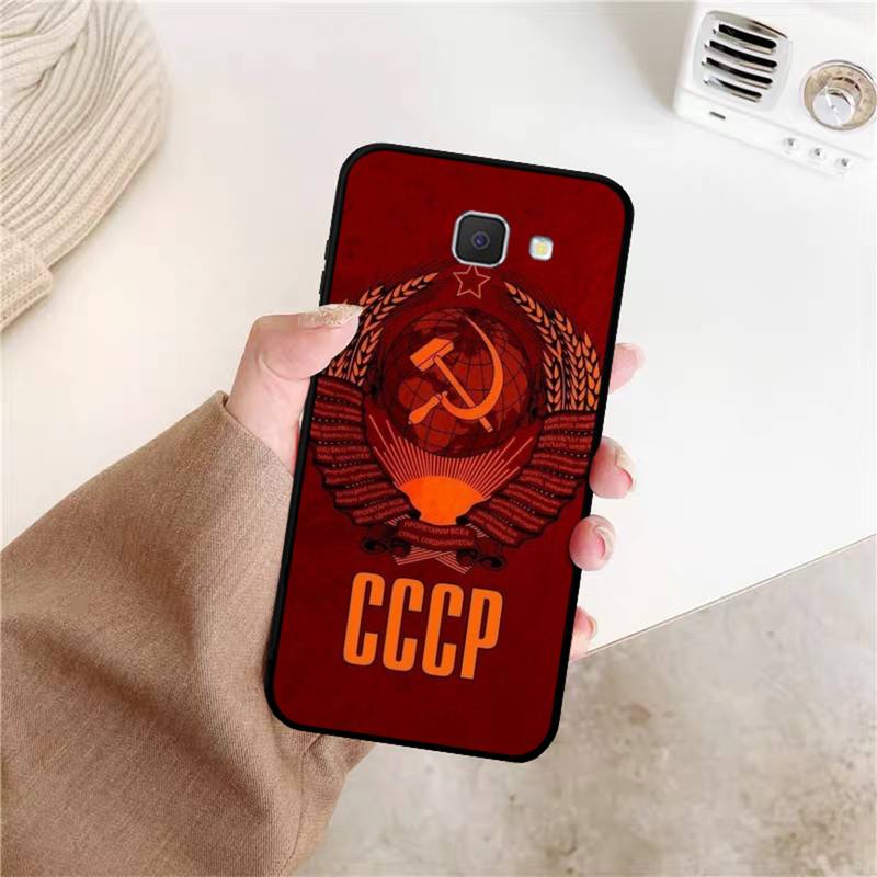 Винтажный чехол для телефона СССР CCCP для Samsung J8 J7 Core Dou J6 J4 plus J5 J2 Prime A21 A10s A8 A02