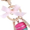 Colorful Macaroon Keychain Cute Bag Charm Key chain) Keyring Pendant  Bag Decoration