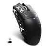 MAMBASNAKE X ATTACK SHARK X11SE Gaming Super Wireless 59g PAW3311 22000 DPI 1000Hz Polling Dual Stickers for Mouse, Light, 3-Mode Connection