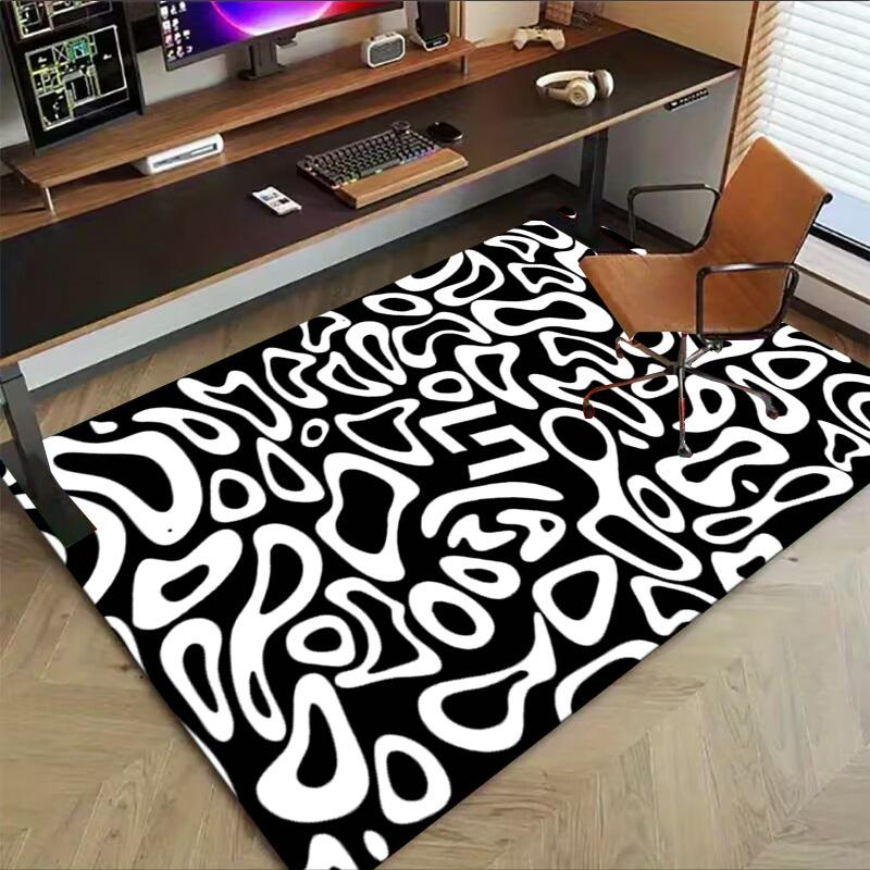 1PC Abstract Pattern Extra Large Non Slip Floor carpet, Office, family, bedroom, Studio   Large Area Rug Indoor Rugs, , Vibrant Colors