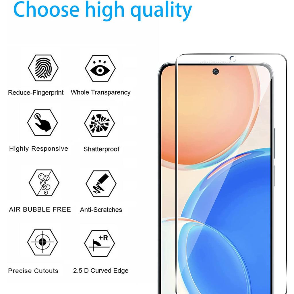 2 шт. 2 шт. закаленное стекло Huawei HONOR X8a X7A X6 X5 X7 X8 X9 8X 8A 8S 9A 9X 9C 9S 8 9 10 Lite 20 20i 30 50 Lite 20 s Защитная пленка для экрана