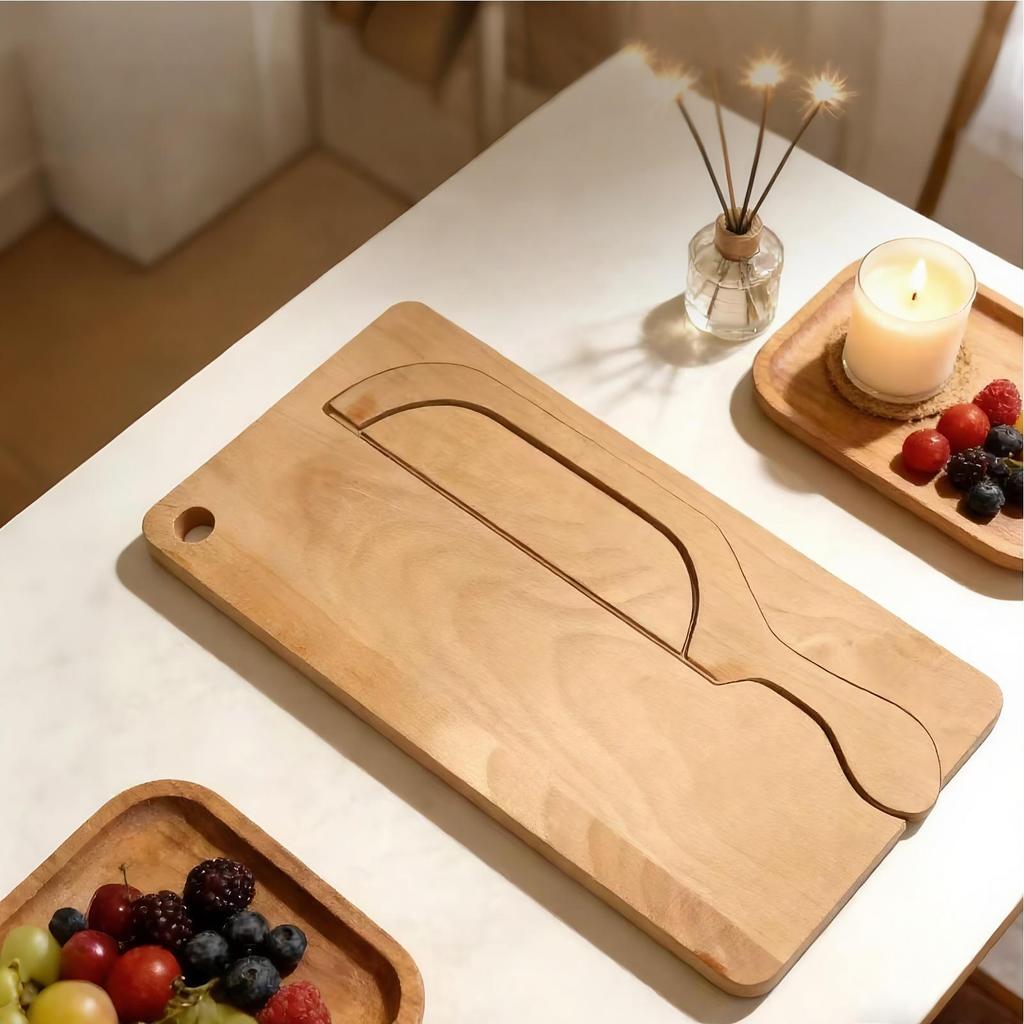 Хлеборезка Эргономичная Магнитная Ручка Гаджет для Нарезки С Разделочной Доской Нержавеющая Сталь Ручная Резка Луком для Дома Кухни Еды