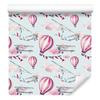 Wallpaper Balloons among planes for living room and bedroom 50x1000