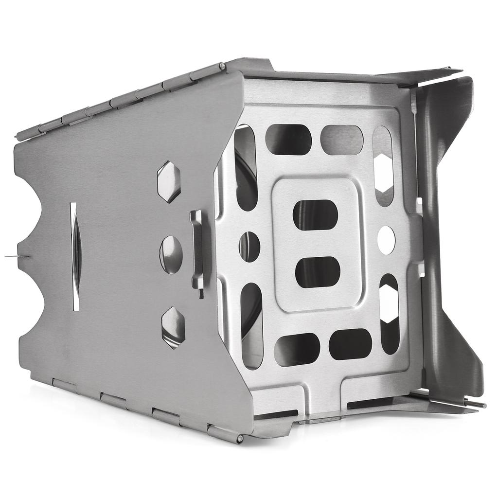 Складная походная печь, дровяная печь, портативная походная печь из нержавеющей стали, спиртовая печь