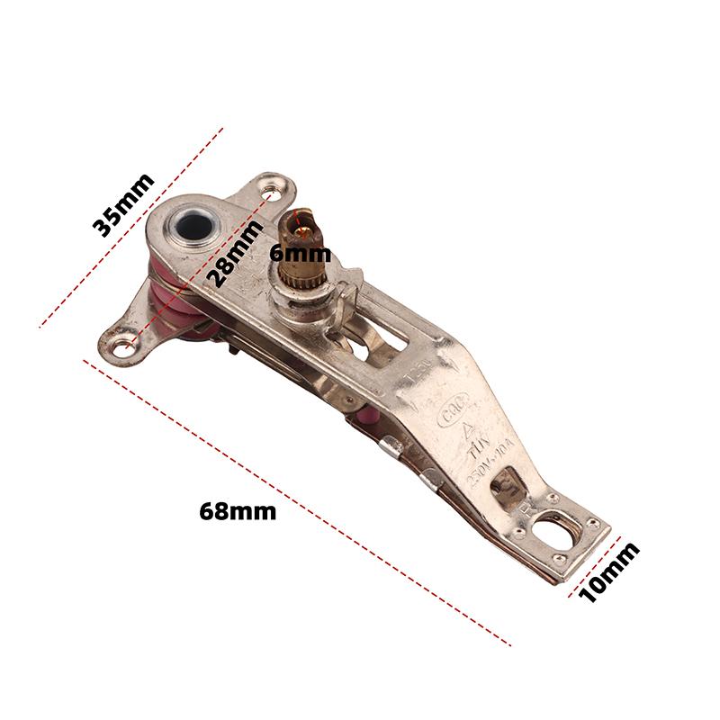 1 шт. серебристые вилки и разъемы высокого качества переменного тока 250 В 10 А бытовой электрический утюг Kst110/205 термостат терморегулирование