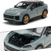 1:Серия 64 Cayenne Turbo GT Модель Внедорожника Игрушечная Машинка Металлический Кузов Прочный Долговечный Двери Открываются Коллекция Моделей Внедорожников Подарки