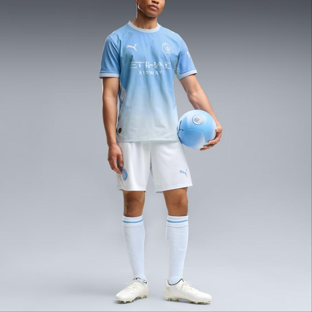 Puma X Манчестер Сити Домашняя Аутентичная Футболка 'Team Light Blue Icy Blue' Мужская 784323-01