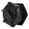 Boat Drain Valve, PVC Black Replaces Professional for Inflatable Fishing Kayak