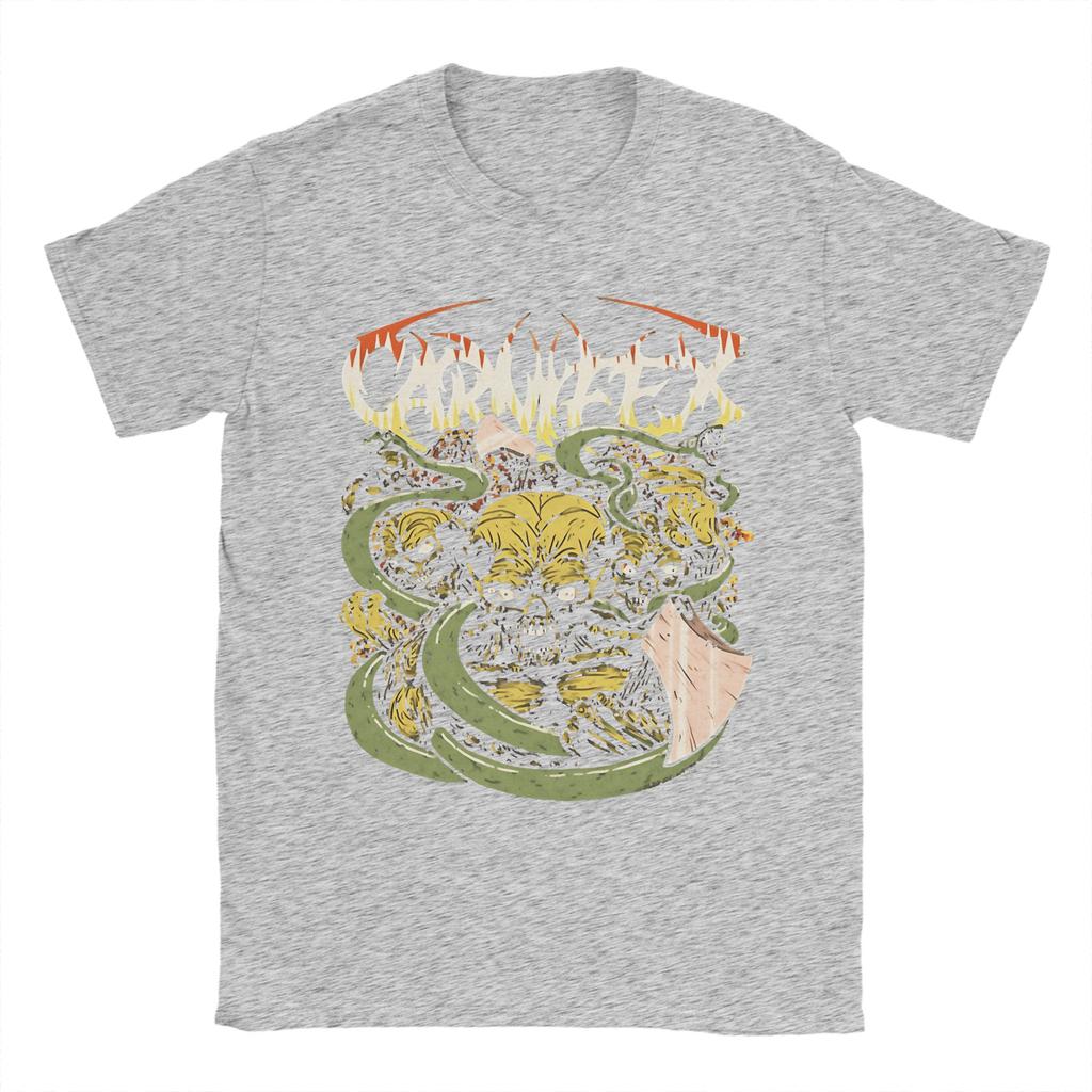 Amazing Carnifex Band T Shirt Summer 100 Cotton T Shirts For Unisexs Harajuku Print Tee Shirt Short Sleeve Vintage Top Tees