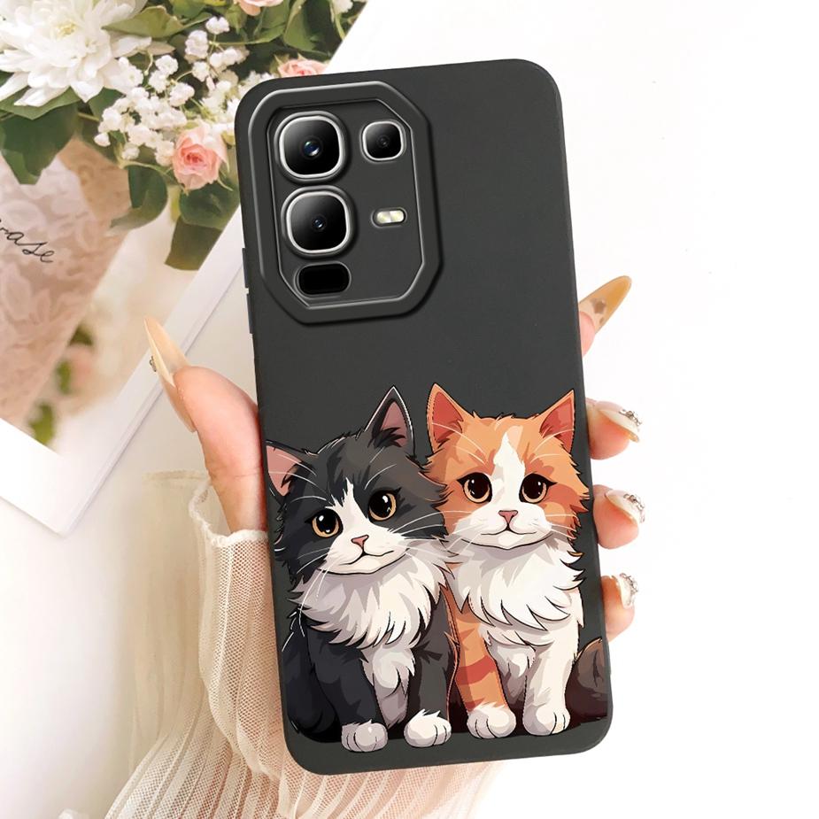 Чехол для Infinix Note 50X X6857B Милый Мультяшный Кролик Ударопрочный Мягкий ТПУ Чехол для Телефона Для Infinix Note 50X Note50X 5G Fundas