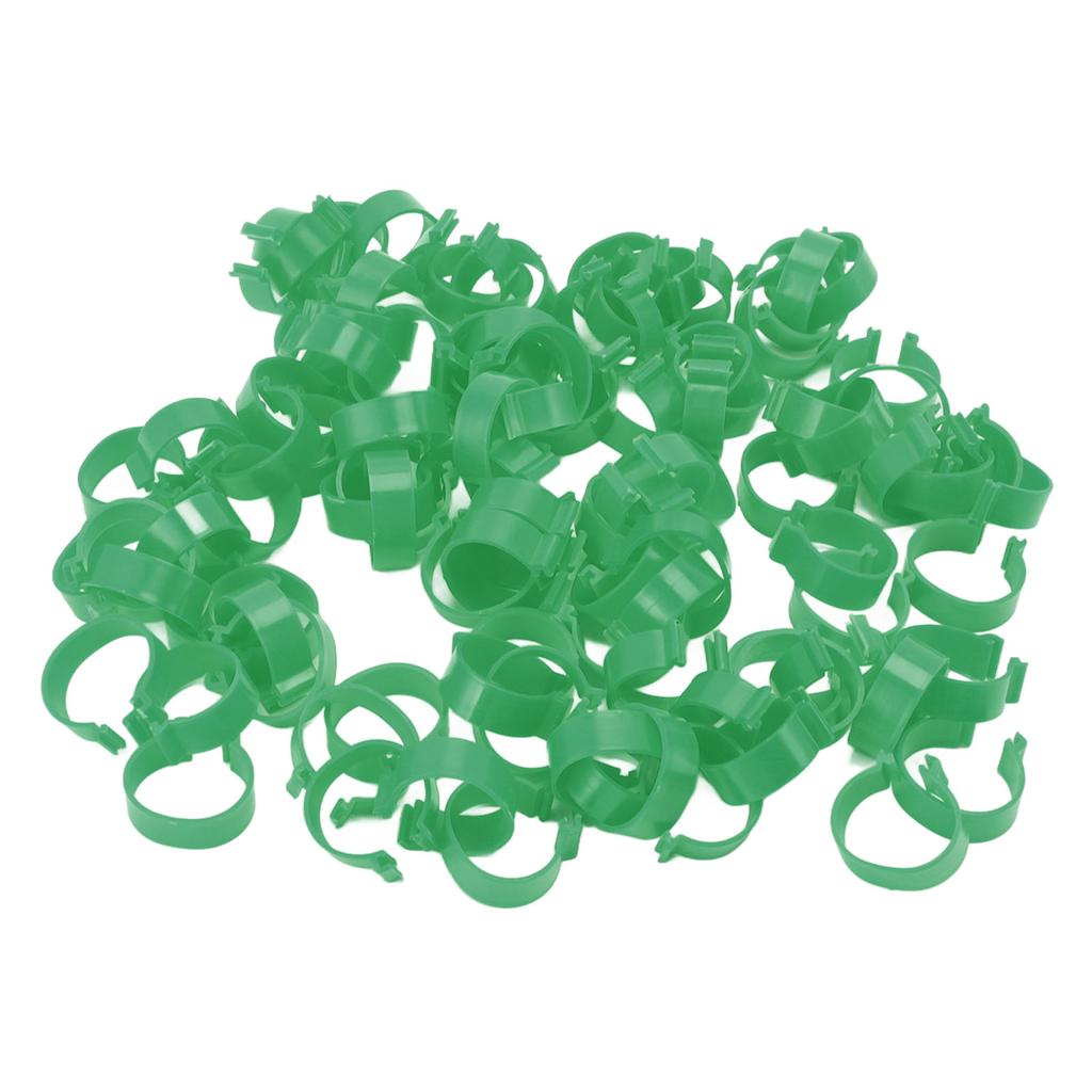 100 шт. Кольцо для ног птицы Открытый тип Пряжка Разведение Курица Утка Гусь Кольцо для ног Аксессуар для курицы