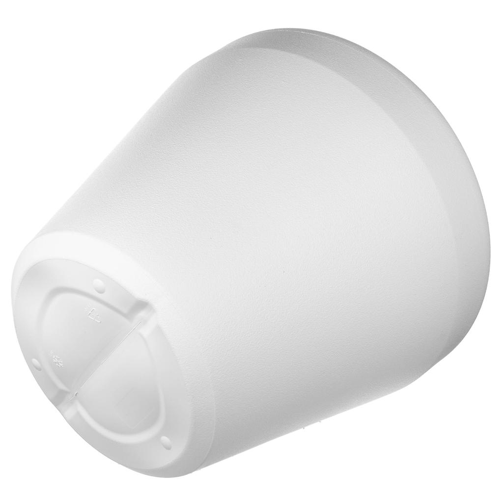 KADAX Doniczka Donica Duża Osłonka Na Kwiaty 39cm Okrągła Ogrodowa Kwietnik Biała