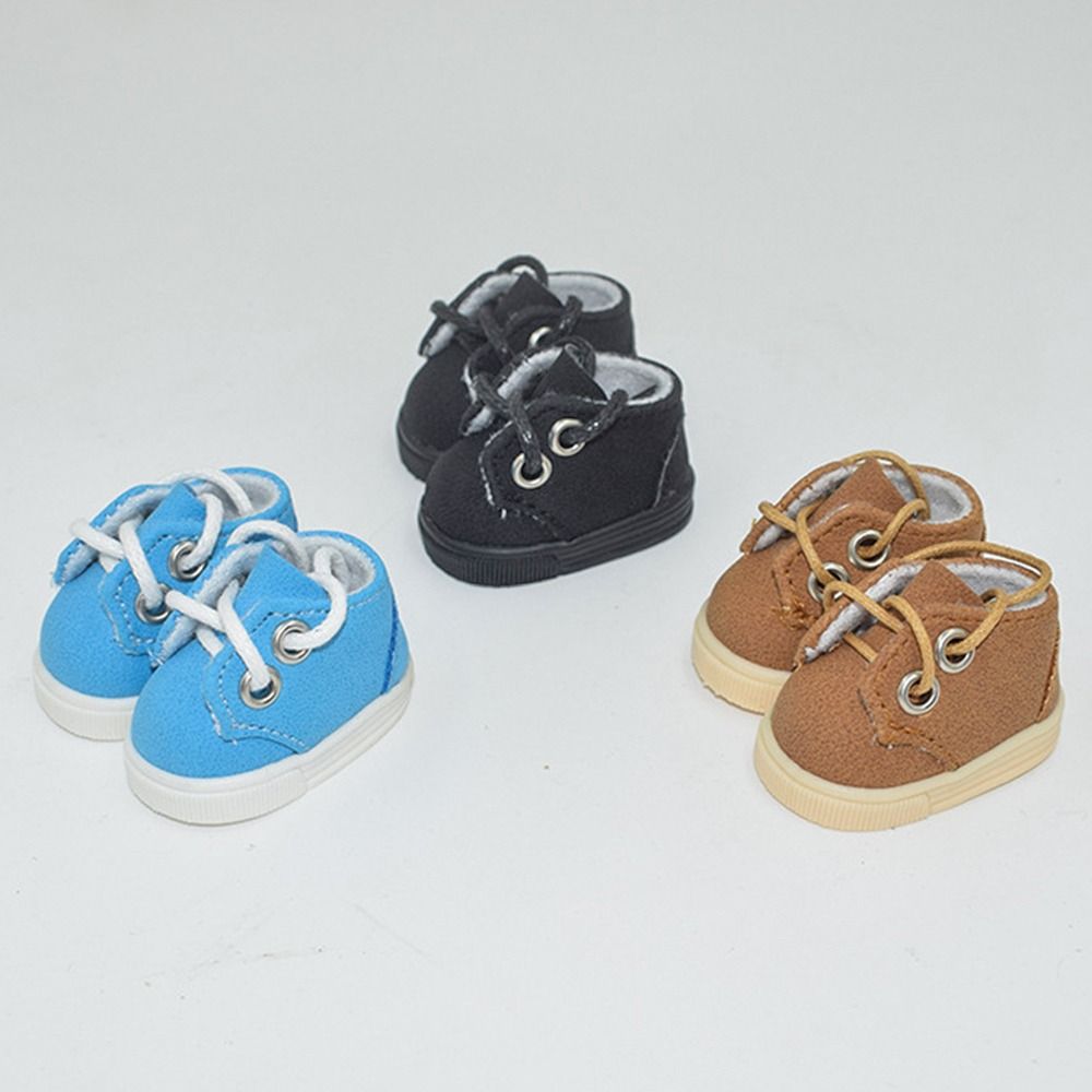 Casual Accessories 1/6 Bjd Doll Shoes Low Bond Leather Shoes 30cm Articulated Doll 15cm Cotton Doll