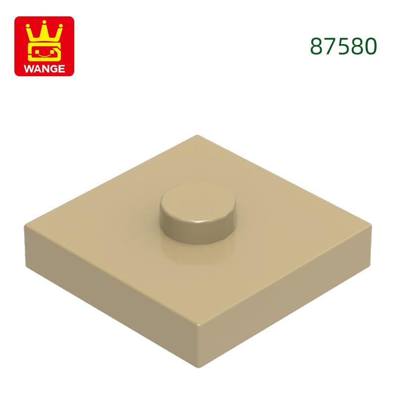 194 шт./лот 87580 Модифицированные строительные кубики 2x2 с пазом Аксессуары для построения Moc Совместимы с featuring Brick Игрушки для детей Идея для подарка