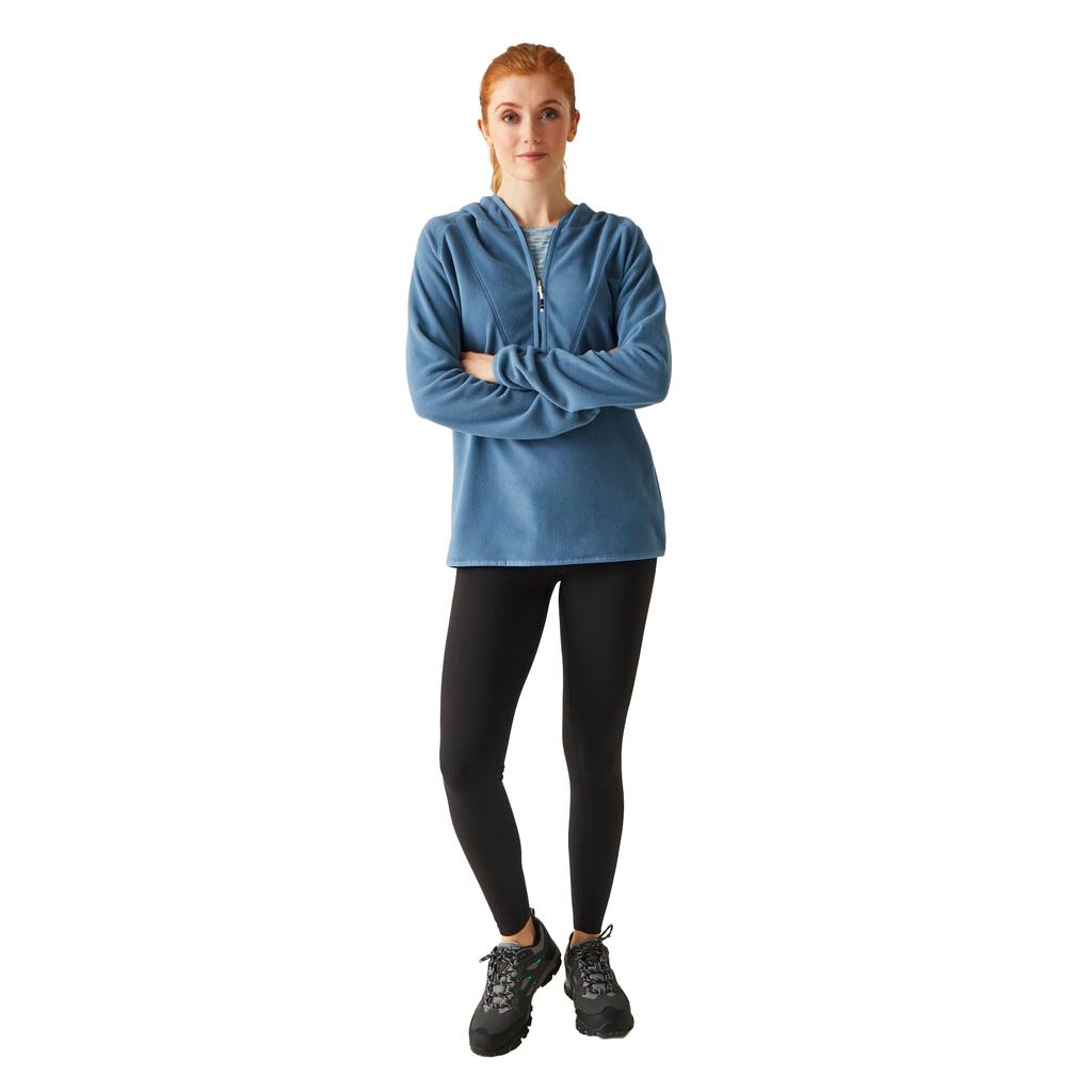 Regatta Womens/Ladies Warriewood Microfleece Half Zip Hoodie