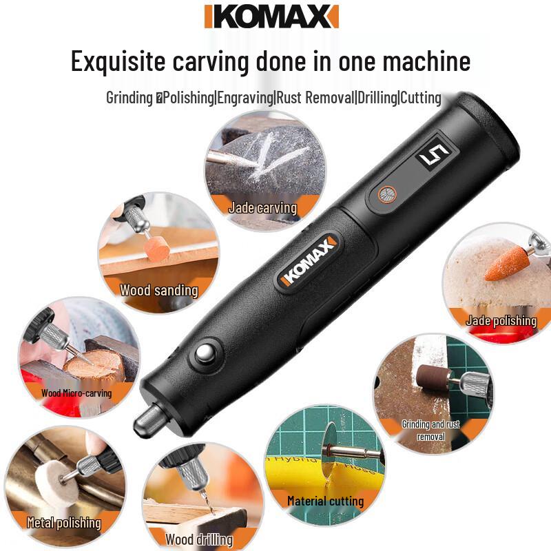 KOMAES Mini Electric Rotary Tool Kit CN plug (adapter included)