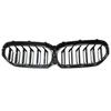 fit for 2021-2023 BMW 5 Series G30 G38 Cerium Grey ABS Front bumper Grille Racing Grills Air Intake Radiator ventilation grid