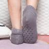 Retro Winter Slipper Socks Thickened Fleece Lined Low Cut Socks Socks with Grips Non-Slip Ankle Slipper
