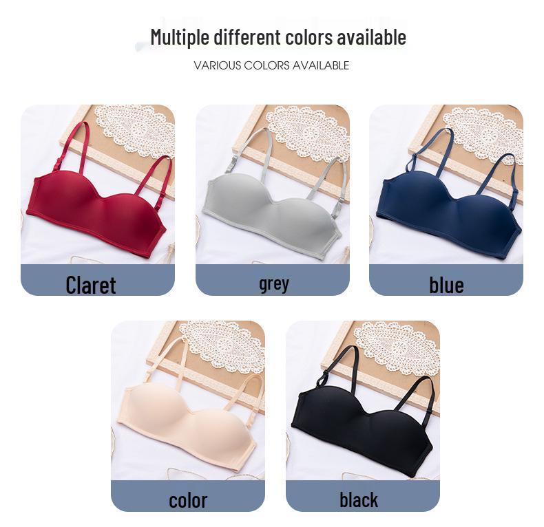 Minimalist Strapless Bandeau: Japanese & Korean-Inspired Wire-Free Bra