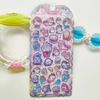 1 pc/4 pcs Cartoon Sweet Cats Unicorn Drop 3D Relief Stickers Scrapbooking Diy Diary Stationery Sticker Decor Cute Stickers
