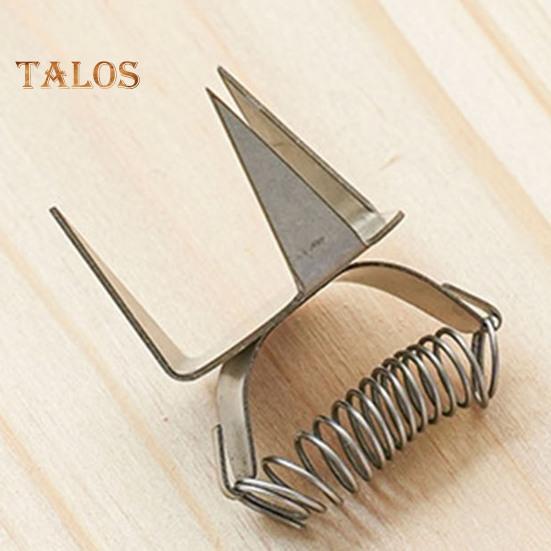 2 шт. зажим для глазури из нержавеющей стали эргономичный комфортный простой в очистке многофункциональный инструмент для нанесения цвета глазури