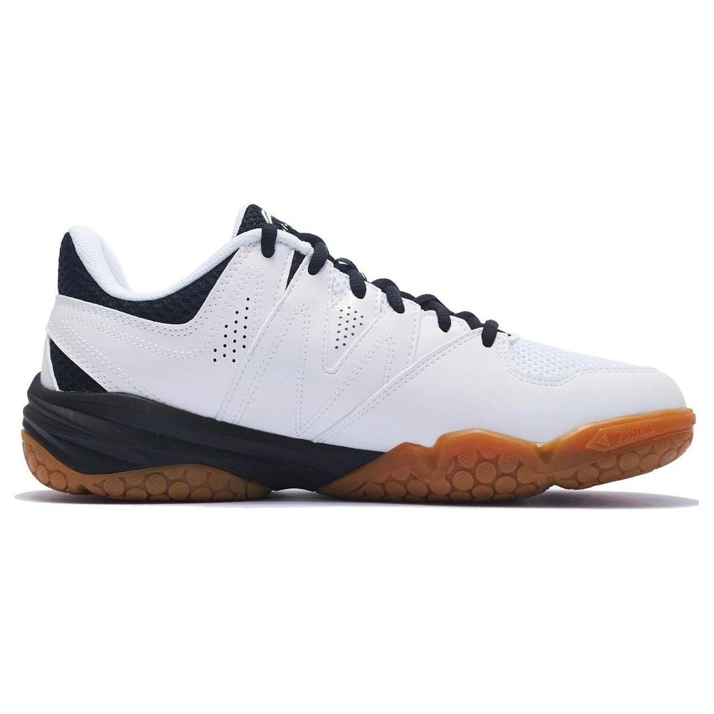 Кроссовки для бадминтона Li Ning Competition Training с нескользящей подошвой, износостойкие, мужские, цвет черный, белый AYTQ033-4