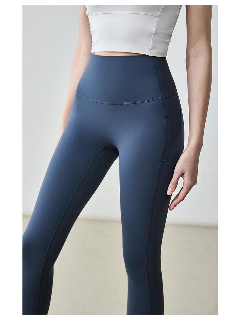 Women's High-Waist Lightweight Yoga Pants for Spring/Summer – Cool, No-T Design, Outdoor Sports & Hiking Leggings