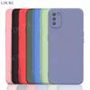 Для Samsung Galaxy A02S Чехол Жидкий Силикон для Samsung A02S Чехол Мягкий Защитный Чехол Galaxy A02S