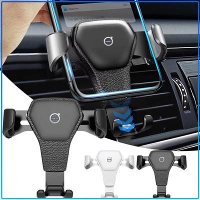 Для Volvo XC90 XC60 XC70 XC40 V90 V60 V40 C70 C30 S80 Держатель для телефона в автомобиль Крепление на вентиляционное отверстие Навигация GPS Мобильный Автотовары
