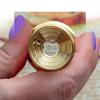 Миниатюрный морской телескоп Charm Brass 15,24 см в потрясающей деревянной коробке. Идеальный подарок на день рождения, в офис или для домашнего декора.