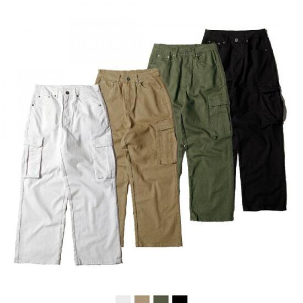 Limid Men S baSic Pocket Cargo Wide pantS Dmg Pta Q4467405