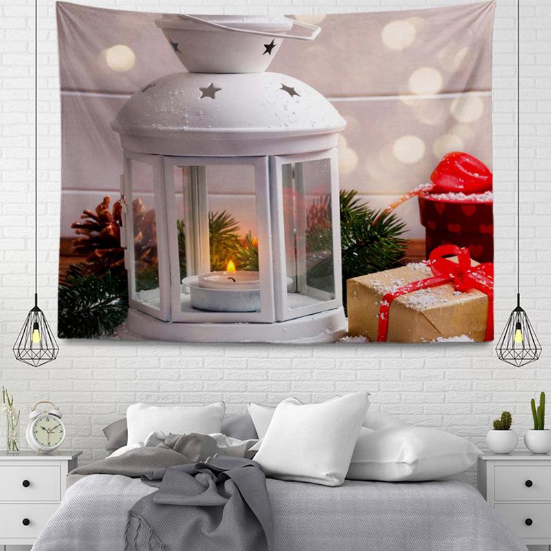 Серия подвесных тканевых гобеленов в рождественском стиле