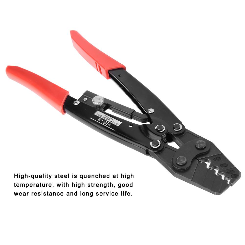 Cable Crimping Pliers Professional High Hardness Ratchet Wire Terminal Crimp Hand Tool