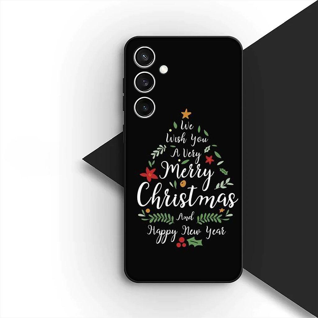 Santa Claus Merry Christmas Tree Deer Phone Cover for Apple iPhone 17 Air 12 13 Pro Max Mini ProMax 7 + 8 Plus Soft Case