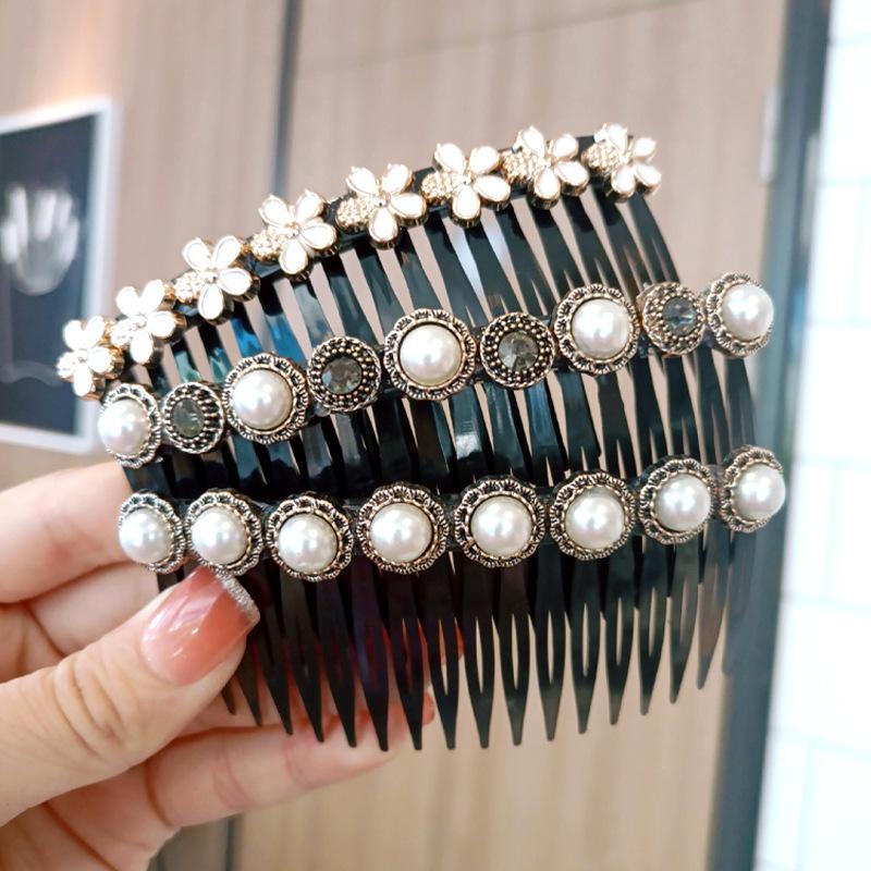 Набор расчесок для волос в корейском стиле: Интернет-знаменитости челка шпилька и нескользящий затылок заколка для волос головной убор