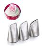 Tips Stainless Steel Cake Decorating Flower Nozzle Ice Cream Tool Baking Mold Icing Piping Nozzles