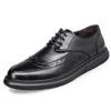 2025 Spring Autumn Mens Brogues Flat Business Mens Casual Shoes Fashion Brand Male Footwear Black Brown