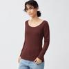 Gu STyle HeaT ExTra Wide Neck T  Long Sleeve 