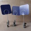 3Pcs Note Holder Stable Anti-Corrosive Spiral Clip for Notes Photos Menus Business Cards Retro Zodiac Desktop Ornament Unique Gift for Collectors