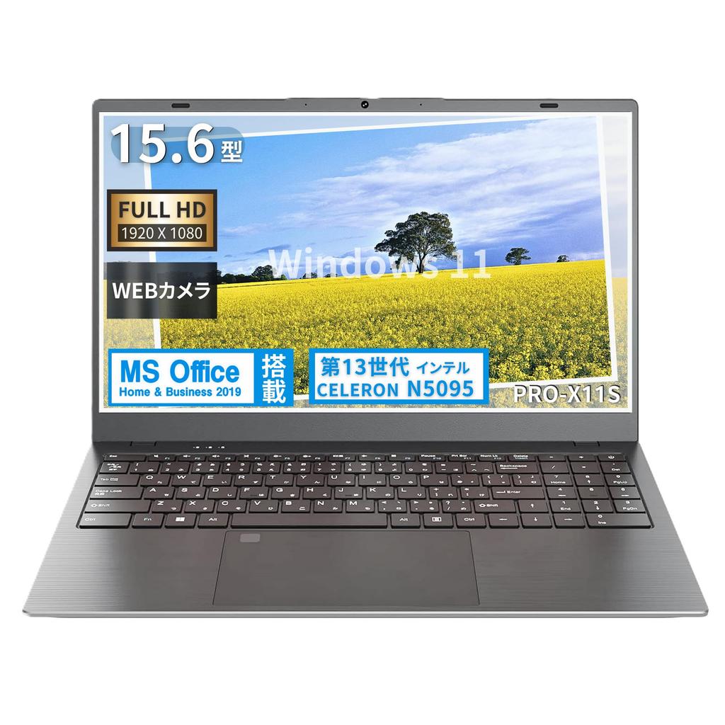 Generation Full Thin Notebook Win11 Office SSD [13th Celeron] [15.6 HD] PC/Pro-X11S/Camera Installed/10 keys/Celeron N5095/wajun PC/ Pro/MS H&B