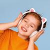 1 Pair Cute Headphones Gaming Decoration Attachment Headset Cat Ears