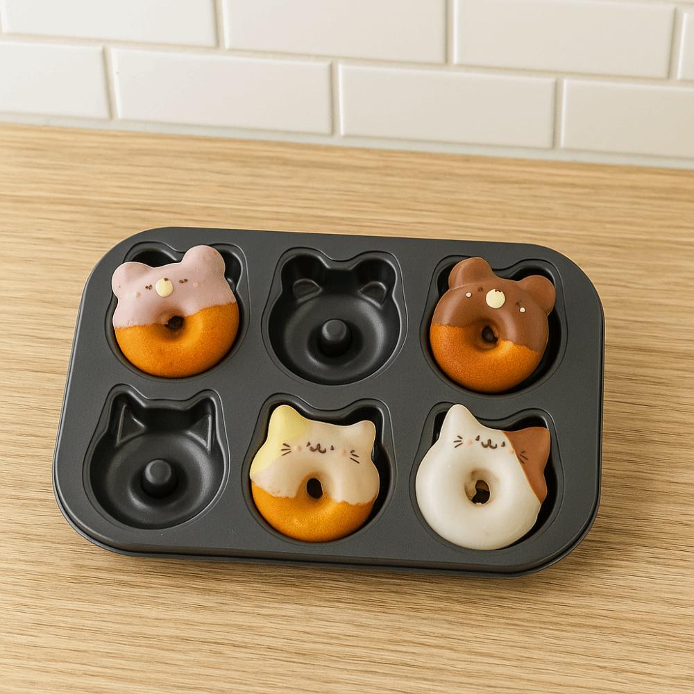 Nonstick Madeleine Cake Baking Pan 6/8 Cavity Dessert Baking Tray Bread Baking Mold Household