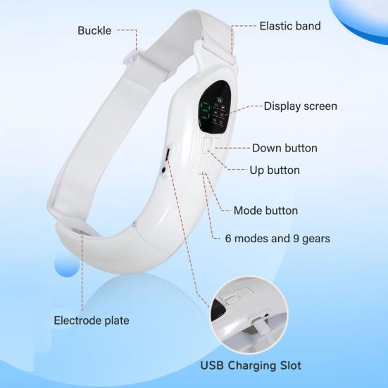 Электрический аппарат для подбородка V-образный прибор для похудения 8 режимов 15 уровней интенсивности перезаряжаемый массажер для лица покрытие подбородка косметический прибор для женщин